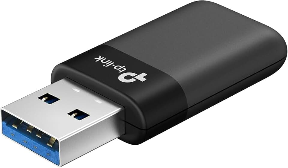 TP-Link AX3000 USB Wi-Fi 6 Adapter for Desktop PC, Dual Band Wi-Fi Dongle