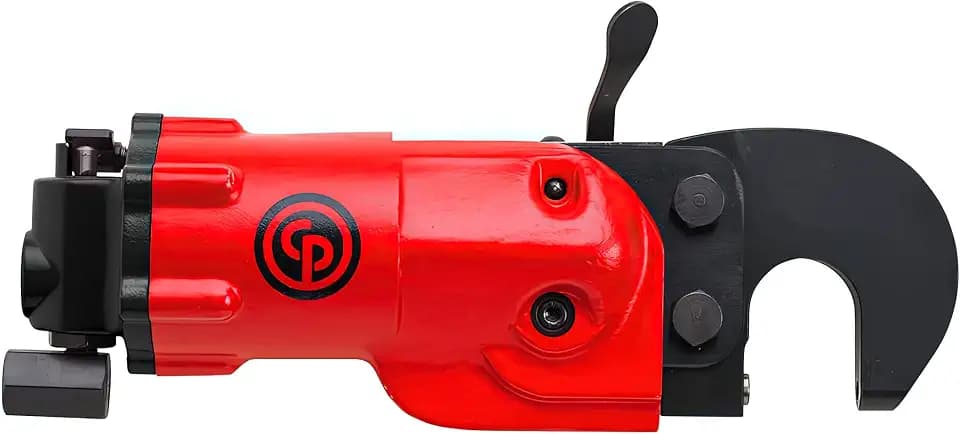 Chicago Pneumatic CP4210CS - C-Jaw Air Rivet Squeezer Tool, Max Moving Plunger Travel 0.56 Inch, Max Cpr Force 2990 lbf/13.3 kN, Mechanic, Construction, Rivet Nut, Home Improvement, Air Gun Rivets