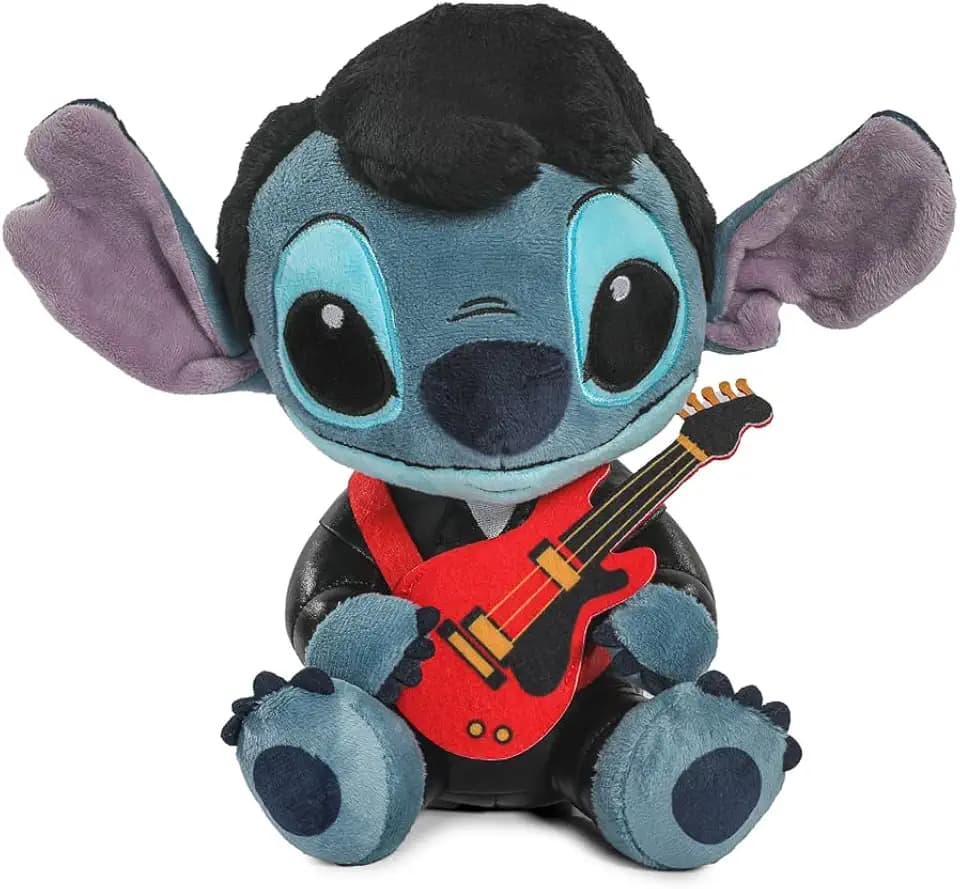 Disney Lilo and Stitch - Collectible Comeback Elvis Stitch 8 Inch Stuffed Plush Phunny Figure, by Kidrobot