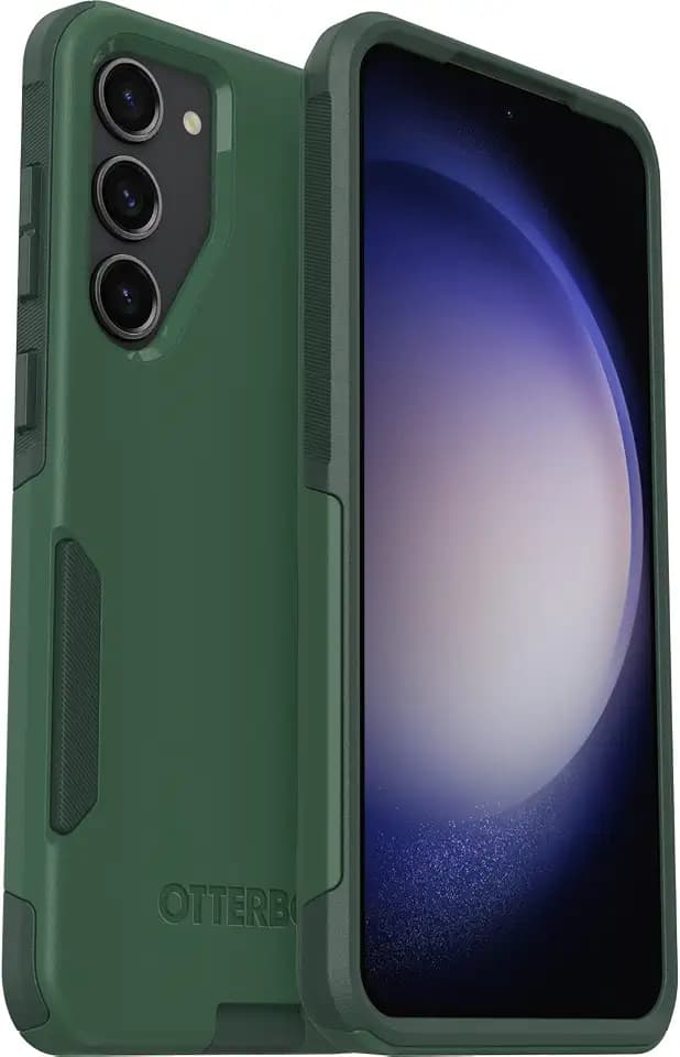 OtterBox Galaxy S23+ Commuter Series Case - Trees Company (Green), Slim & Tough, Pocket-Friendly, with Port Protection