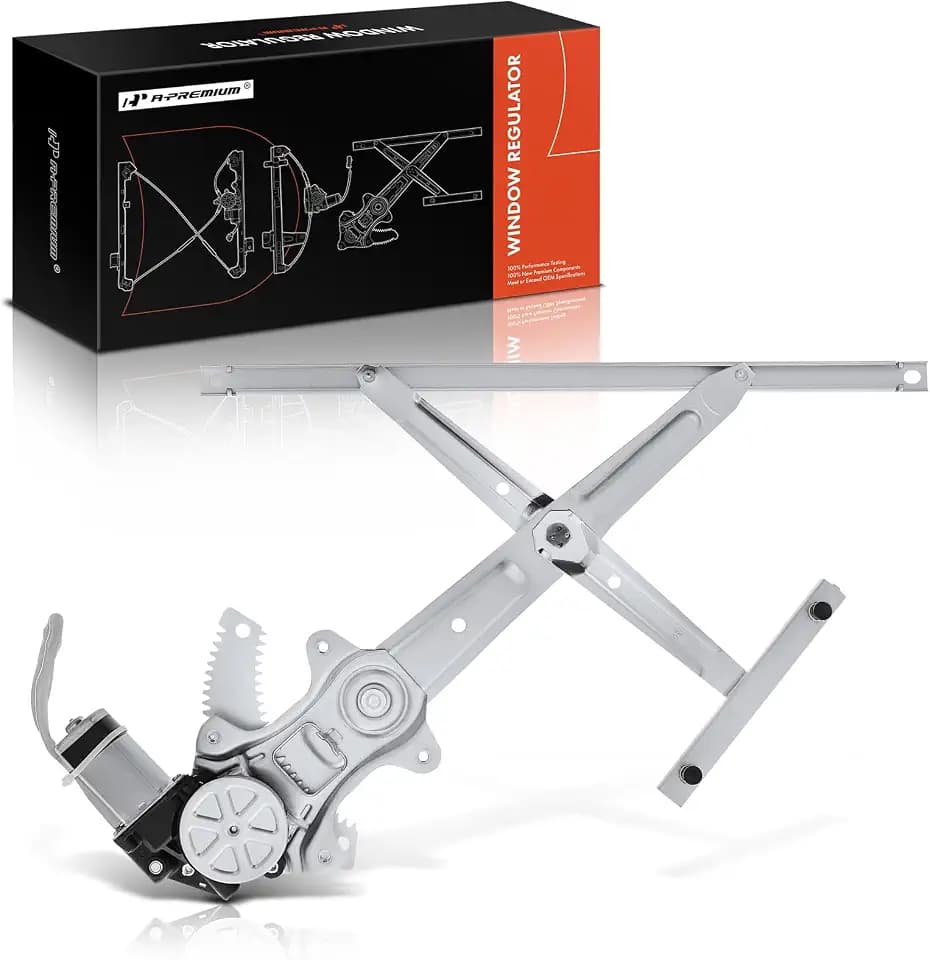 A-Premium Front Passenger Side Power Window Regulator with Motor (2-Pin)