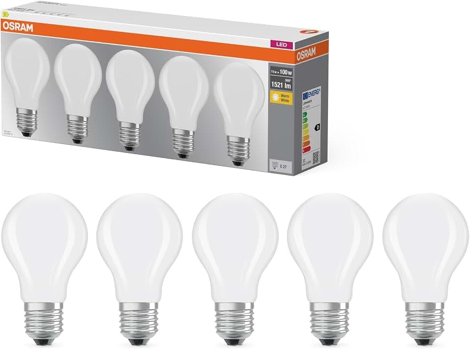 Osram LED-Lampe Filament A100 Kolbenform E27 11W 1521lm