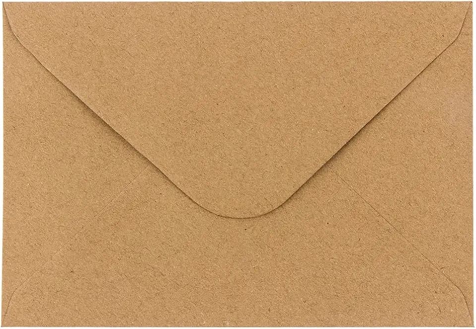 Ideen mit Herz Kraftpapier Umschläge, 100 Stück | hohe Qualität: 110 g/m² | Brief-Umschlag, Kuvert, Briefkuvert, Briefhülle für Grußkarten, Einladung, Geburtstagskarten (DIN B6 | 12,5 x 17,5 cm)