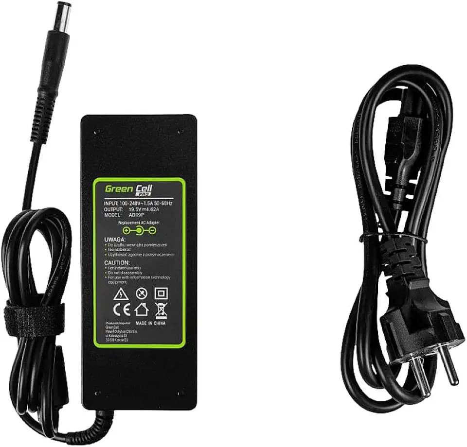Green Cell Netzteil für Dell Inspiron 15R N5010 N5110 Latitude E6410 E6420 E6430 E6510 E6520 E6530 Laptop Ladegerät inkl. Stromkabel (19.5V 4.62A 90W)