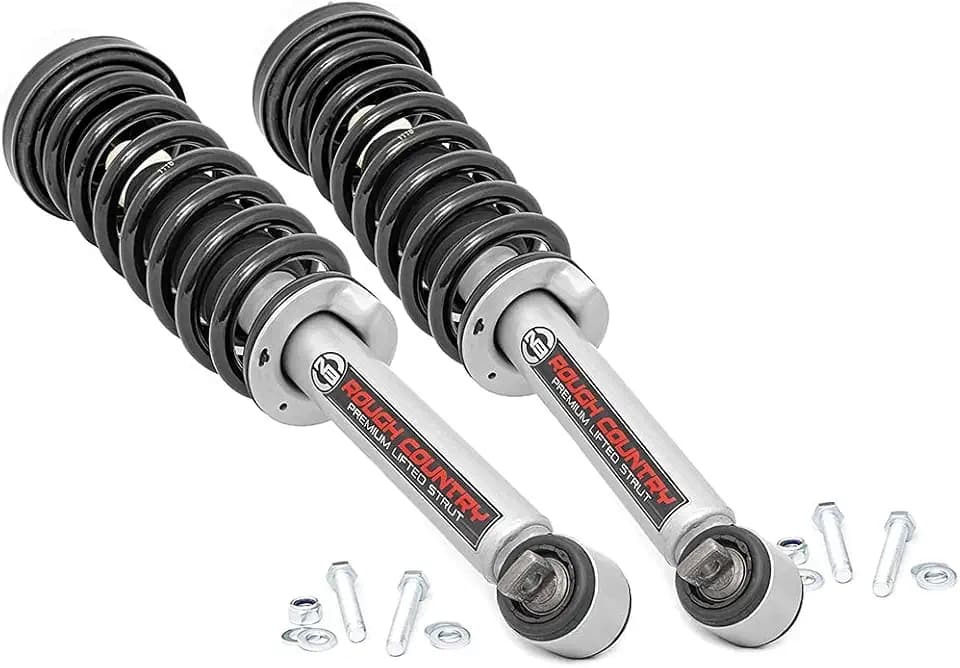 Rough Country 2" Lifted N3 Loaded Struts for 2019-2023 Ranger 4WD - 501078