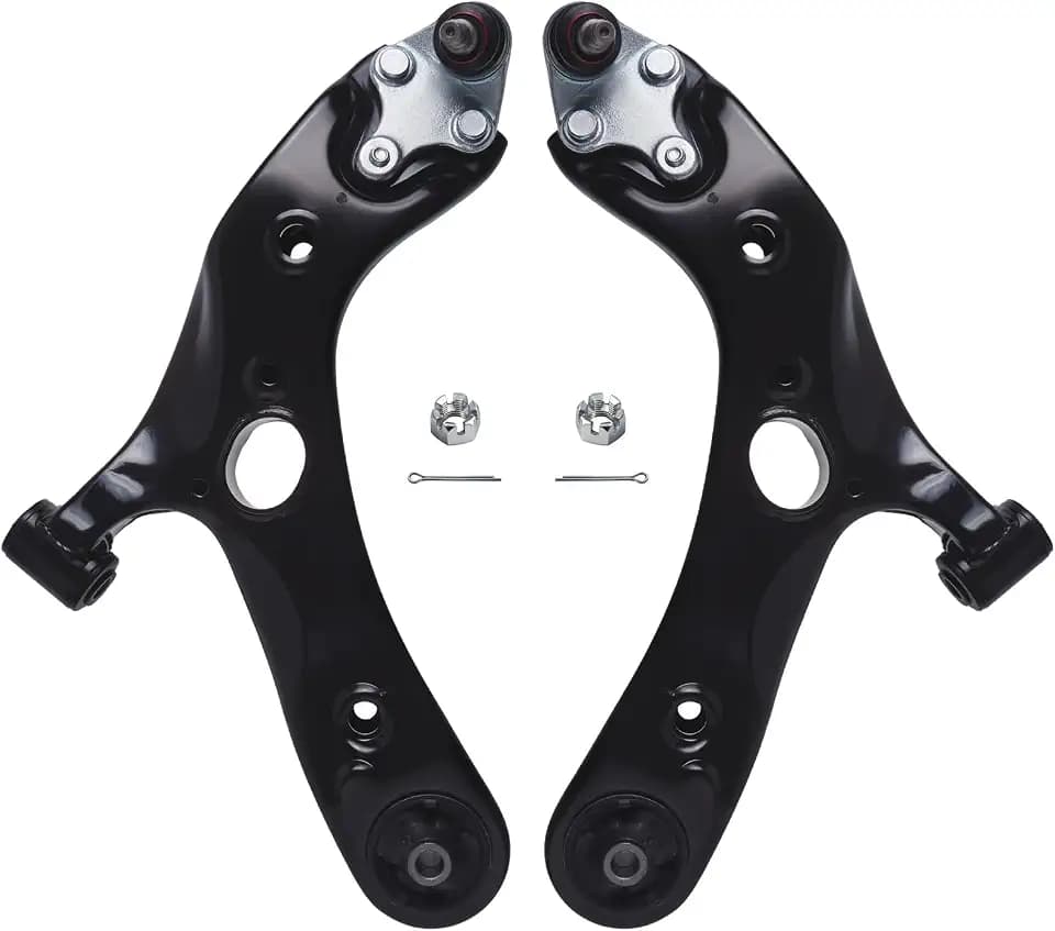 AUQDD 2Pc Front Lower Control Arm and Ball Joint Assembly Compatible With 10-12 Le-xus HS250h /11-16 Sc-ion tC,08-15 xB /16-20 Toy-ota Mirai,12-18 Prius V (Replace # K641288 K641289 527-986 527-985)