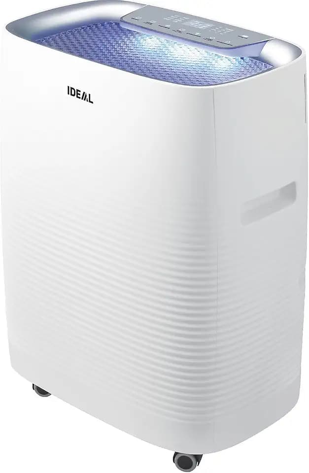 IDEAL (2in1) Luftreiniger und Luftbefeuchter AP35H mit HEPA Filter und Geruchsfilter für saubere und optimal befeuchtete Raumluft bis 45m² gegen Feinstaub, Pollen, Allergene, Bakterien - für zuhause