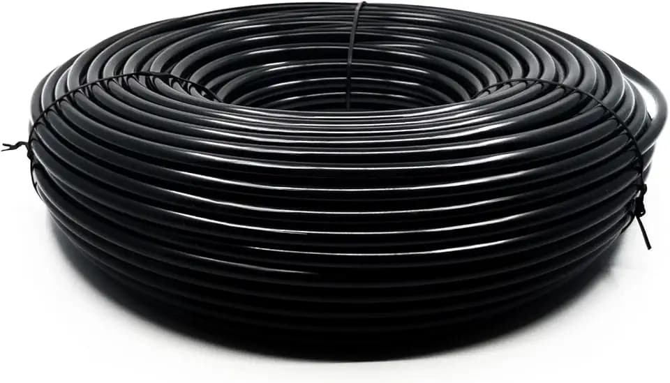 Maotong 100FT 1/4 inch Drip Irrigation Tubing Distribution Hose Tube for Garden Irrigation System