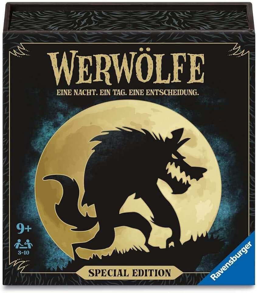 Ravensburger 24897 - Werwölfe - Special Edition, 10 Jahre Jubiläum, Kartenspiele ab 9 Jahre, für 3-10 Spieler