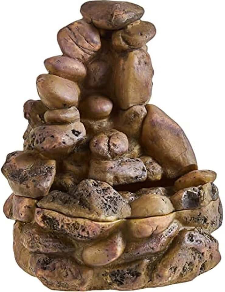 Exo Terra natürlicher Wasserfall, in Kieselsteinoptik inkl. Pumpe, Wasserquelle für Reptilien und Amphibien, klein