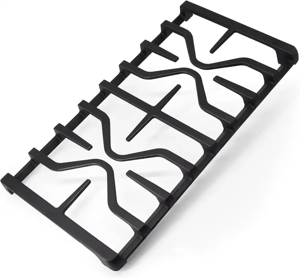 WB31X27151 Cast Iron Burner Grate Replacement for GE Stove Parts JGBS66REKSS JGB700SEJ4SS JGSS66SEL1SS JGSS66SEL3SS, WB31X24736 Side Burner Grate Surface Cooktop for General Electric Gas Range Parts.