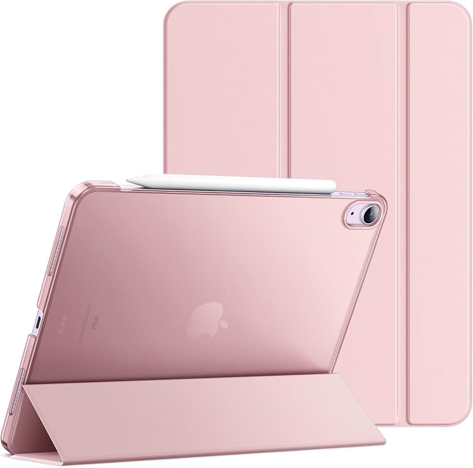 JETech Case for iPad Air 11" M4/M3/M2 & iPad Air 5/4 10.9", Pink