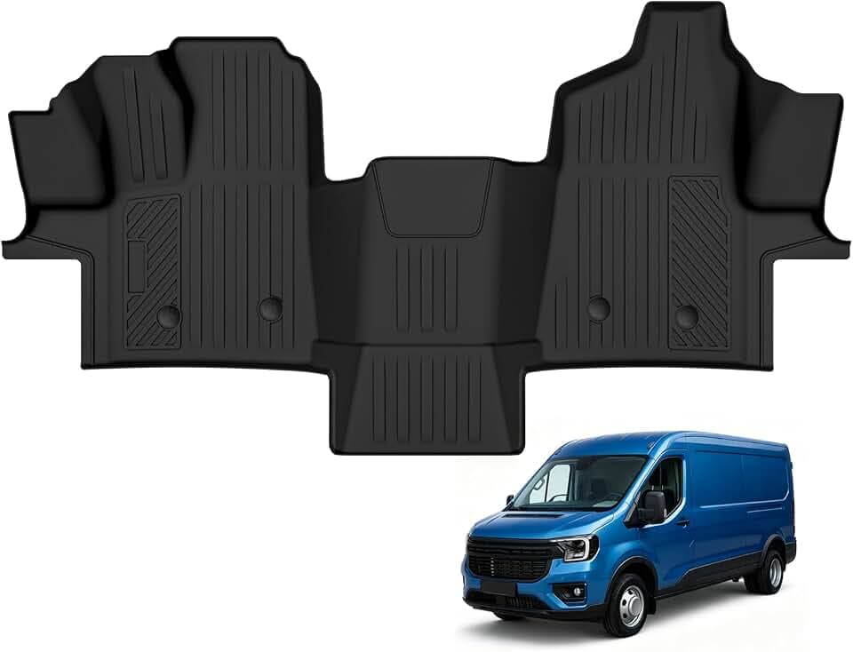 Custom Fit Floor Mats for Ford Transit 2022-2026 2027