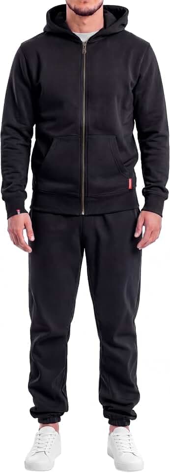 Vinales Herren Jogging Anzug Trainingsanzug Hausanzug