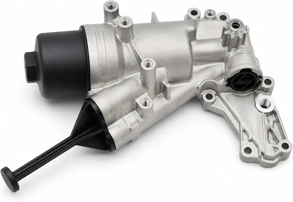 Engine Oil Filter Housing Assembly Fit for Mercedes-Benz M278