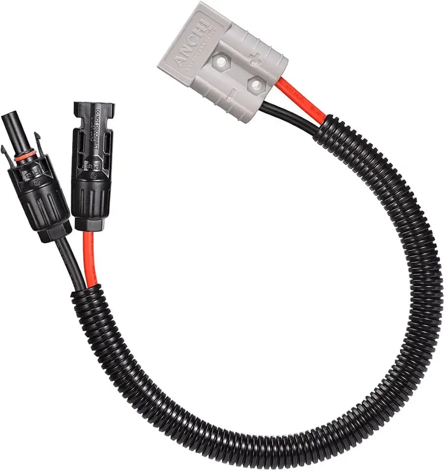 ELFCULB Solar auf SB50 Stecker Kabel kompatibel mit Anderson 10AWG 0,6m