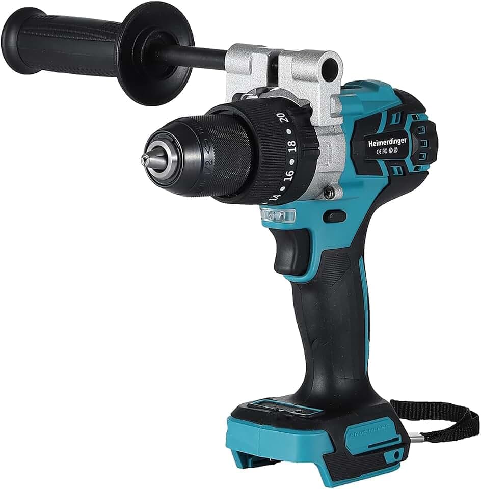 Bürstenlos Schlagbohrschrauber für Makita 18V, 150Nm, ohne Akku