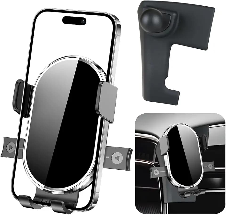 Car Phone Holder For Hyundai Tucson 2022 2023 2024，Hyundai Santa Cruz 2022 2023 2024 Auto Accessories Navigation Screen Bracket Interior Decoration Cell mobile Phone Mount holders case accessory