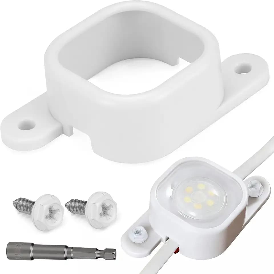 65Pcs Outdoor Light Mounting Clips for Govee H706 with Hex Socket