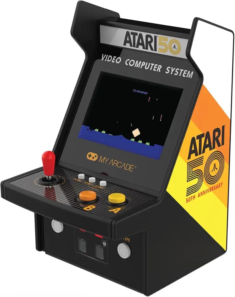 My Arcade Atari Micro Player Pro: 100 Arcade Games, 6.8" Portable Game