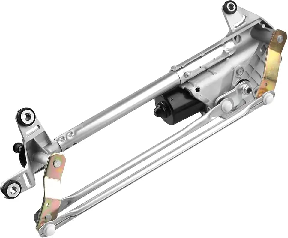 Front Windshield Wiper Motor and Linkage Assembly Compatible with 2003 2004 2005 2006 2007 Honda Accord Models, Sedan, Replaces 76530-SDA-A01 76505-SDA-A01