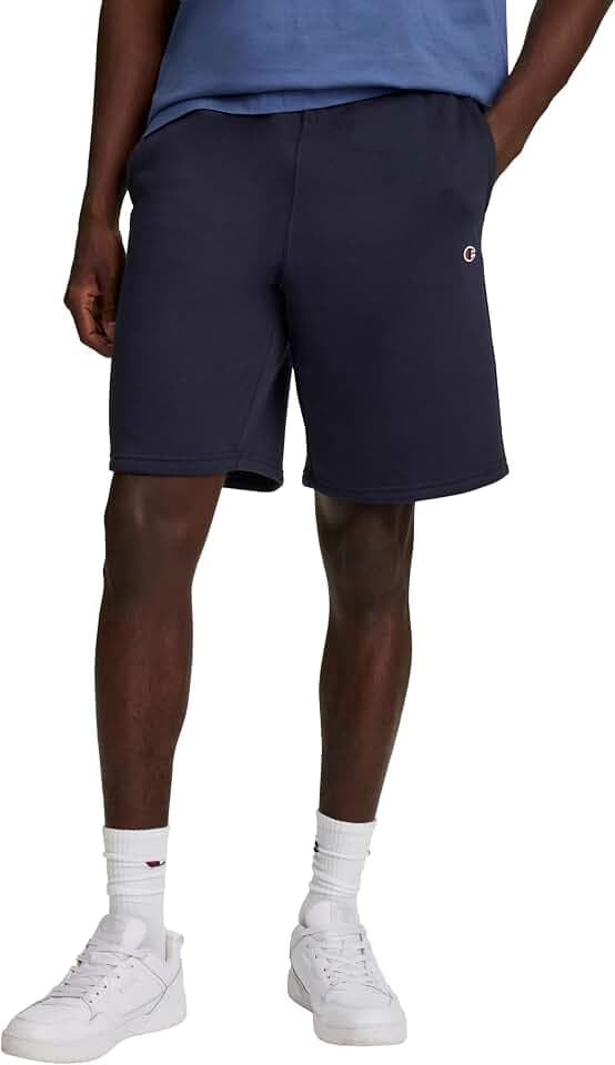 Champion Men's Shorts, Fleece, Midweight Shorts, Athletic Shorts With Pockets (Reg. Or Big & Tall)
