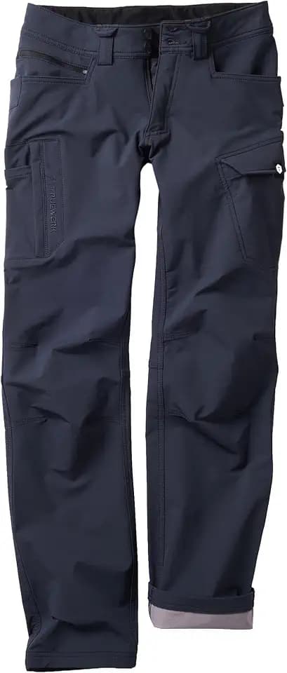 TRUEWERK Men's T2 WerkPant - Three-Season Work Pants, 4-Way Stretch