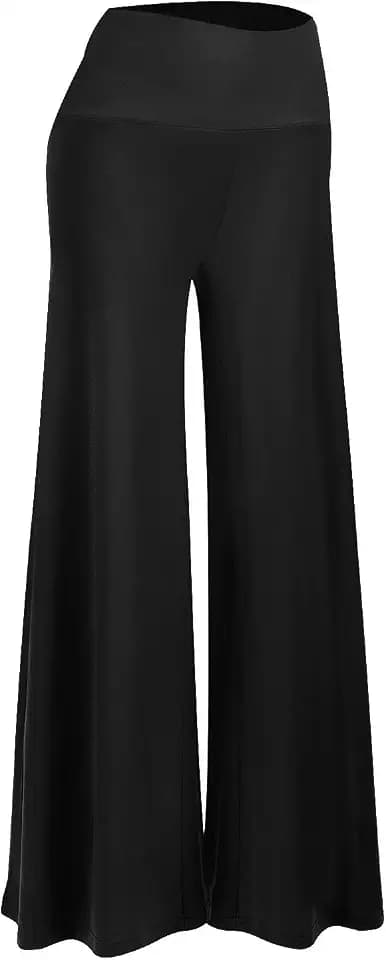 Arolina Palazzo Pants for Women Wide Leg Flowy Pants Casual Comfy High Waist Summer Pants