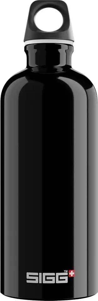 Sigg - Alu Trinkflasche - Traveller - Made in Switzerland - Climatpartner Zertifiziert - Kohlensäure geeignet - Auslaufsicher - Federleicht - BPA-frei - Outdoor - 600ML / 1L / 1.5L