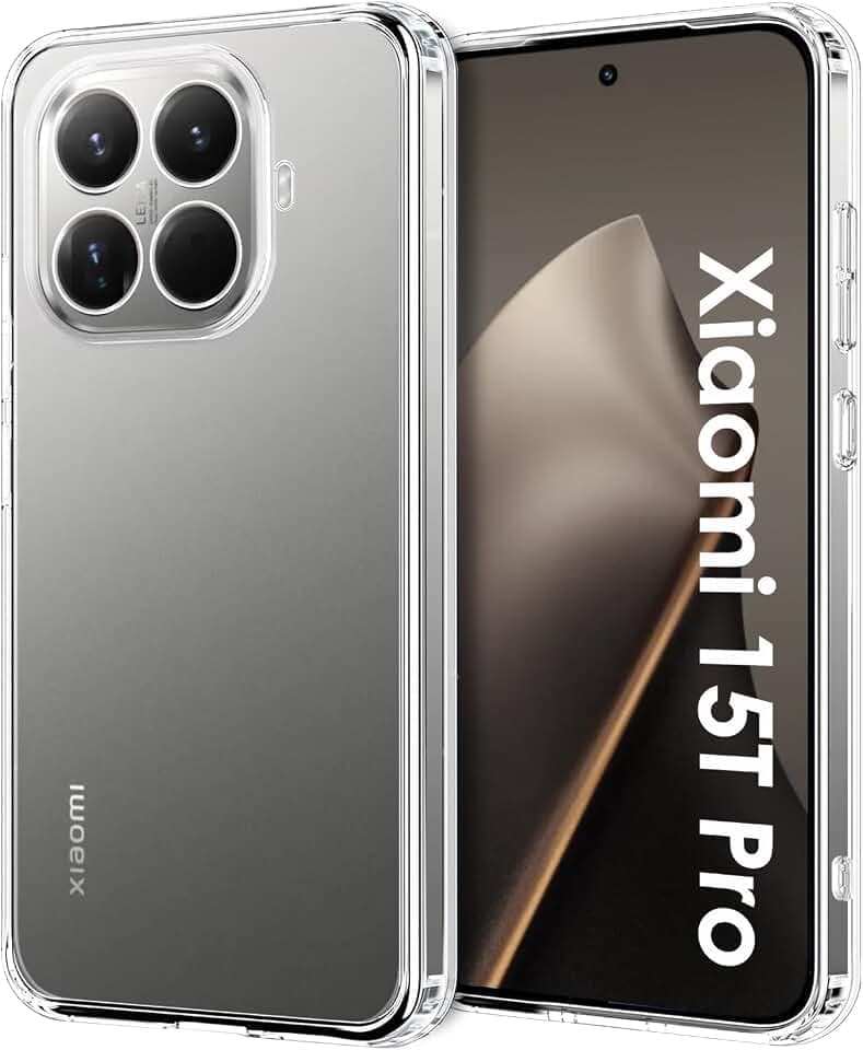 ICEDIO Ultra Clear TPU hülle für Xiaomi 15T Pro 6.83″(2025)