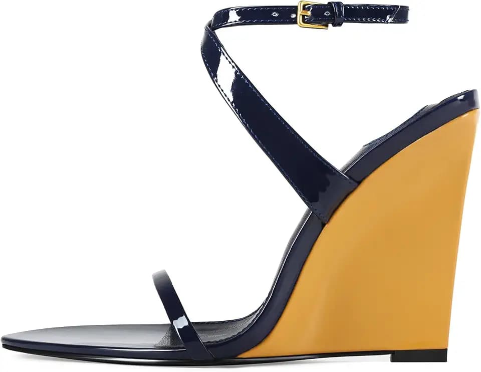Strappy Wedge Sandals for Women