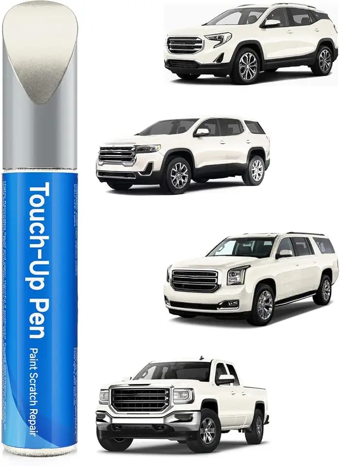 White Diamond Pearl GBN/WA800J Touch Up Paint Pen Compatible with GMC, 0.41 Fl Oz