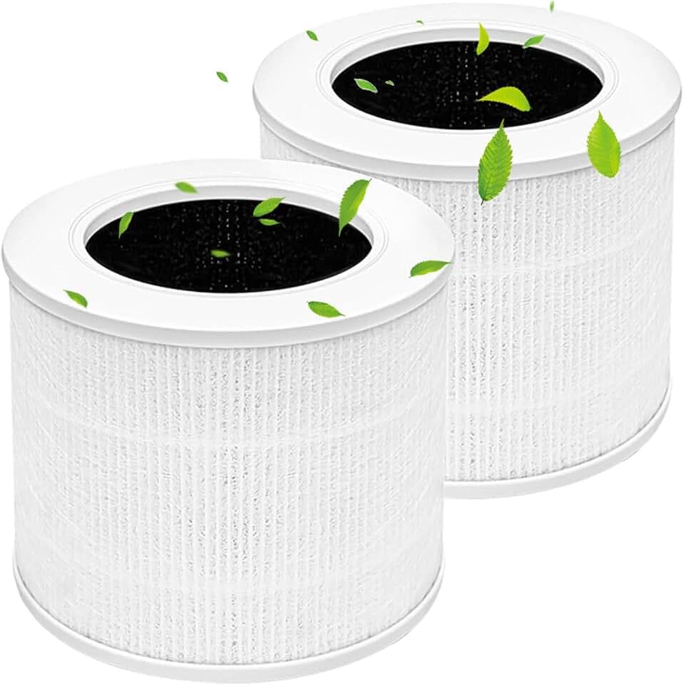 2 Stück Ersatzfilter für LEVOIT Core Mini Luftreiniger Replacement