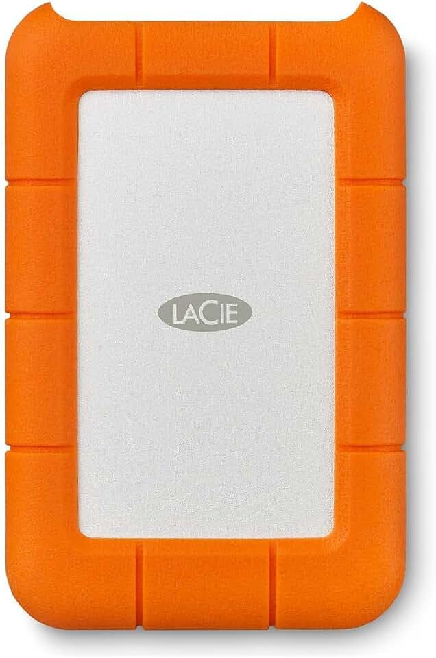 LaCie 2TB Rugged Mini Externe Tragbare Festplatte | USB 3.0 (LAC9000298)