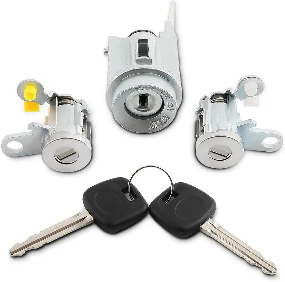 maXpeedingrods Ignition Switch Lock Cylinder Kit for Toyota Tacoma 95-04
