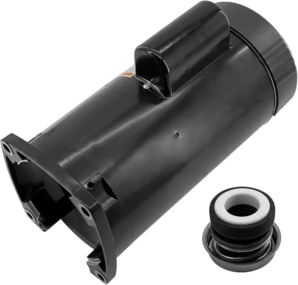 Pool Pump Motor B2843 Compatible with Century A.O. Smith 2HP Single Speed, 2HP, 3450 RPM, Y56Y Frame, 230V, 11.0/10.2 Amps, Swimming Pool Motor B843