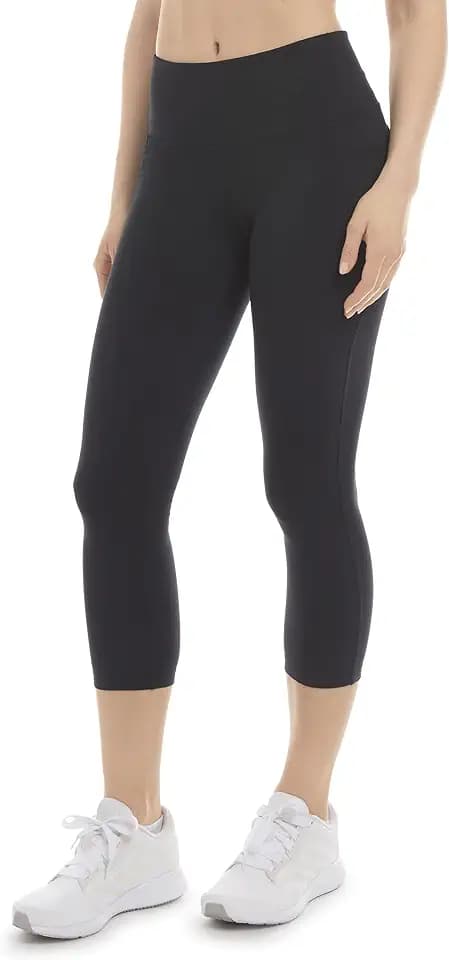 Danskin Womens Curved Contour Capri Leggings