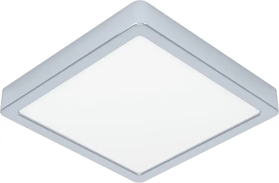 EGLO LED Deckenlampe Fueva 6, Bad Deckenleuchte 22 x 22 cm