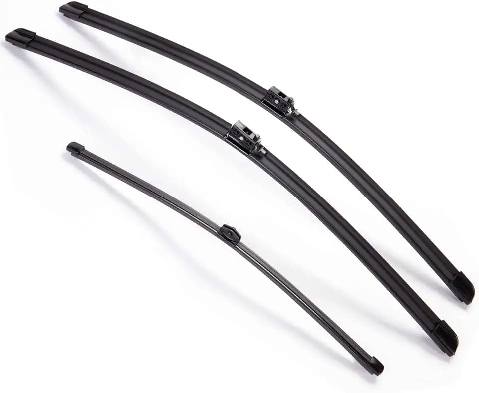 Windshield Wiper Blades Set Replacement for Mercedes-Benz GLB250 2020-2024, Mercedes-Benz GLB35 AMG 2021-2024, MAQUYYO All-Season Quiet Durable Front Rear Wipers, Pack of 3