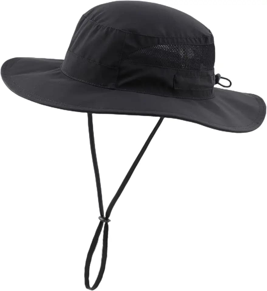 Connectyle Women's UPF 50+ Sun Hat UV Protection Wide Brim Bucket Hat Summer Beach Hats Fishing Hiking Outdoor Safari Hats