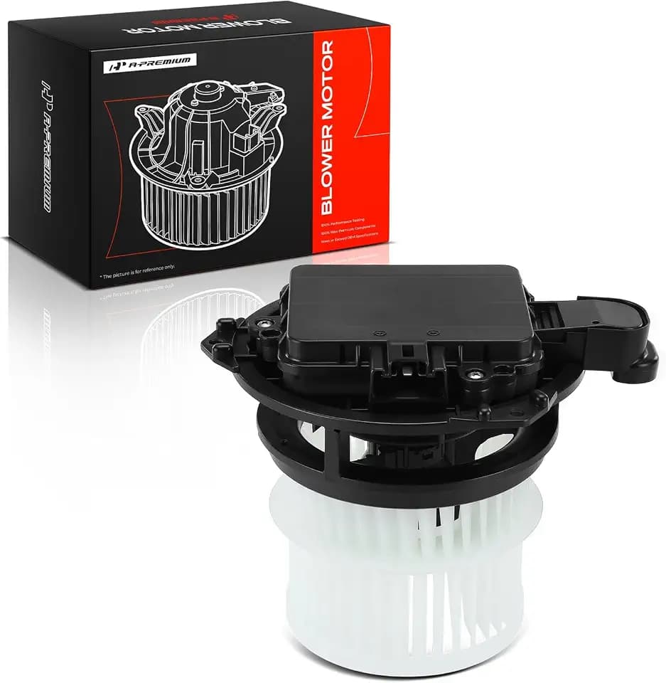 A-Premium Front HVAC Heater Blower Motor with Fan Cage