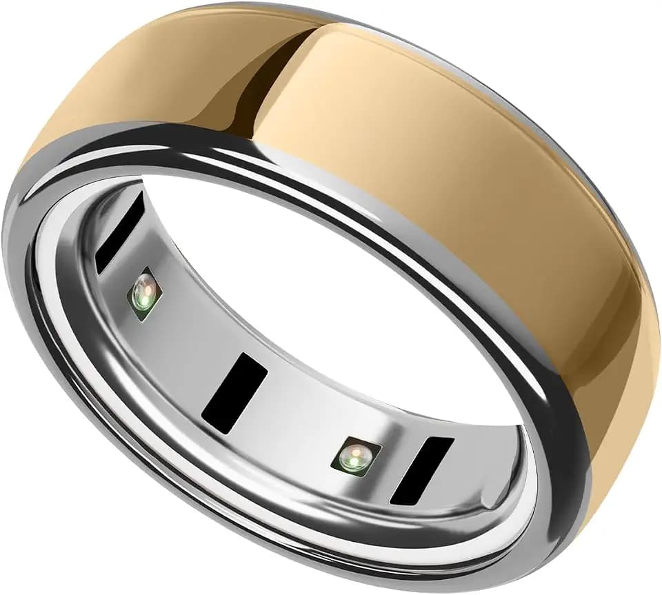 SURITCH Ring Cover for Oura Ring 4 & Oura Ring Gen 3 Horizon/Heritage, Ultra-Thin Anti-Yellow Transparent Ring Protector TPU Case for Oura Size 8, Support Charging with Cover on - Silver