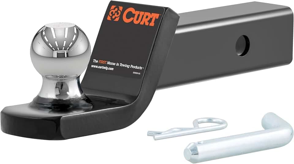 Curt 45131 2" Fusion Ball Mount with 1-7/8" Welded Ball