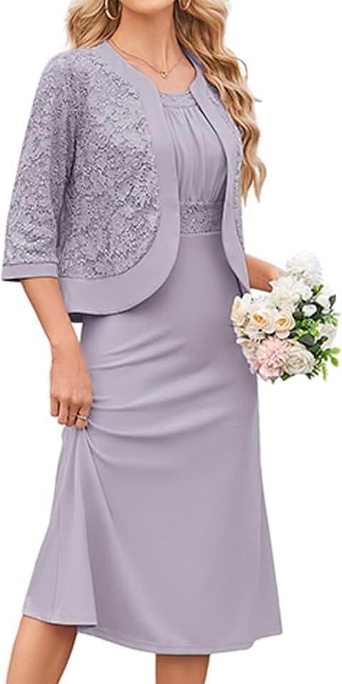 GRACE KARIN Women's Formal Wedding Guest Dress Mother of the Bride Dress
