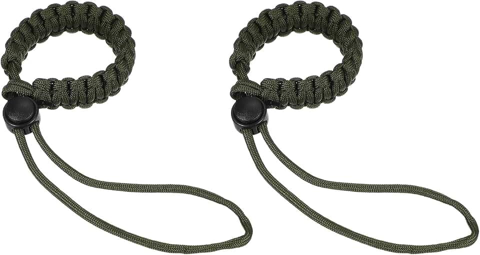2pcs Camera Wrist Strap Paracord Camera Hand Strap Wrist Lanyard