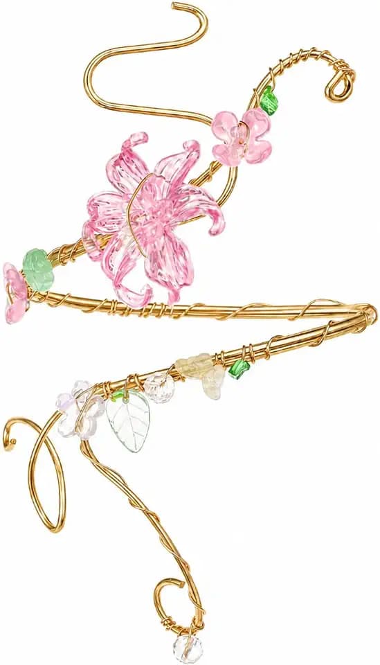 Kigeli Fairy Flower Arm Cuff Jewelry for Women