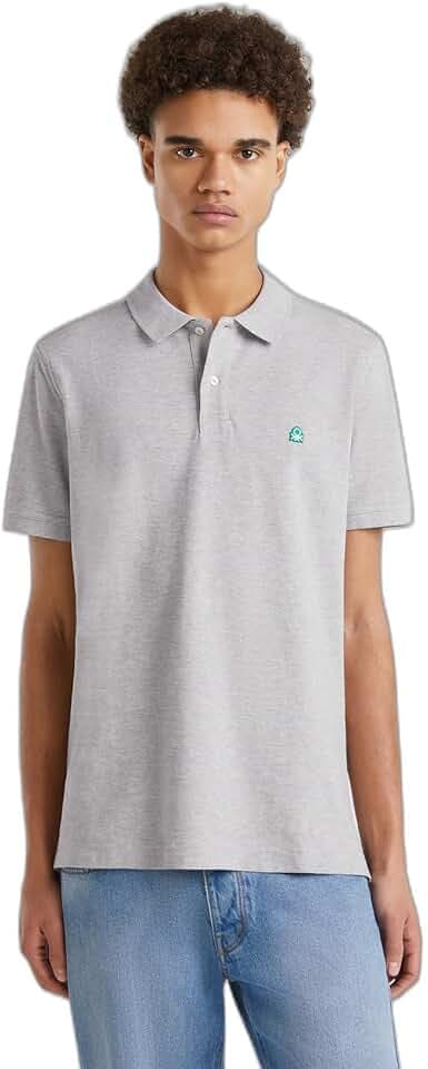 United Colors of Benetton Herren Poloshirt M/M 3089j3179 Polohemd (1er Pack)