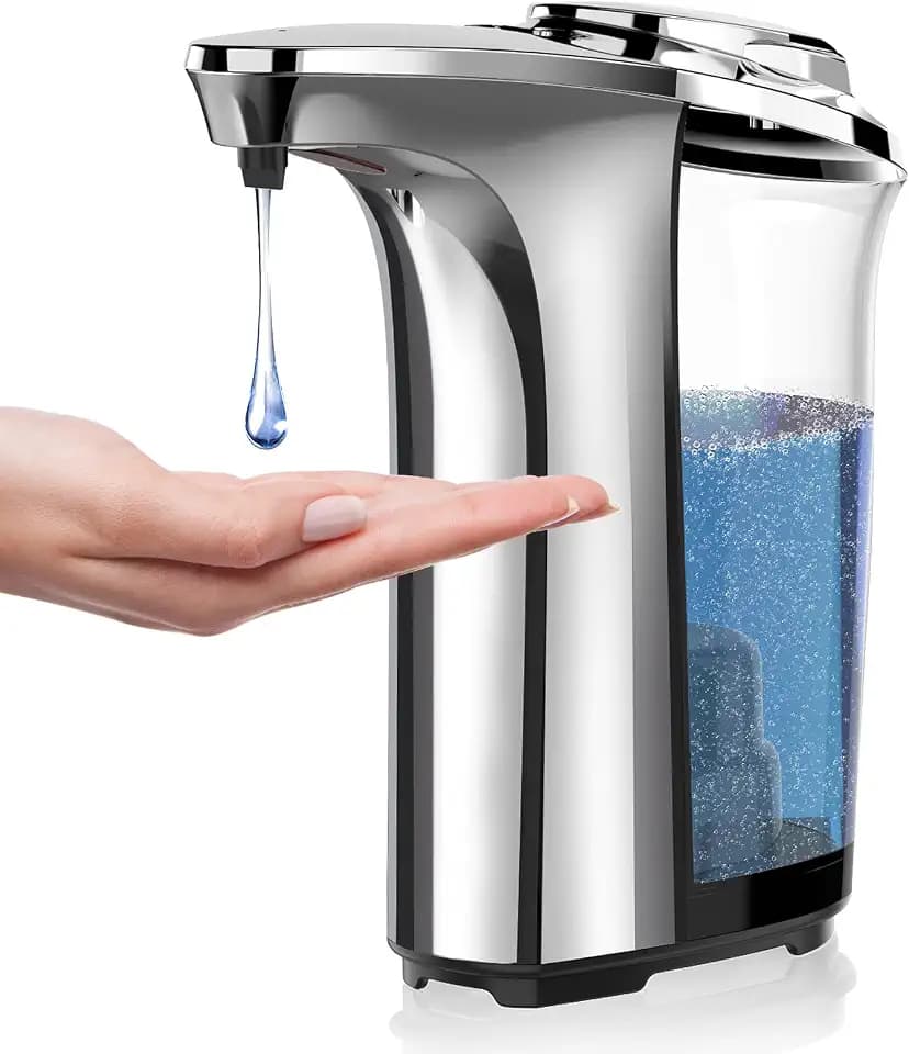Automatic Soap Dispenser, 17oz Touchless Liquid Dish Soap Dispenser Kitchen