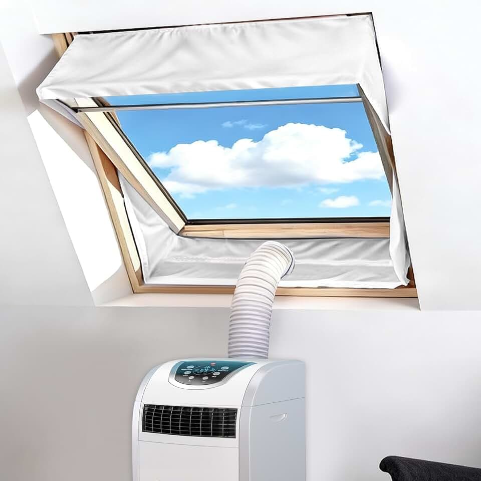 Dachfenster Klimaanlage Abdichtung 2x270cm für Mobile Klimageräte