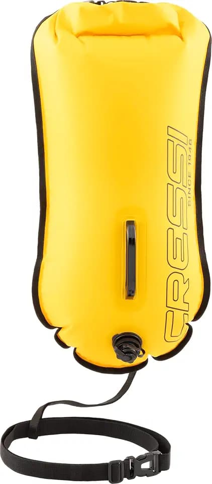 Cressi Glide Pro Swim Buoy, Schwimmboje 28l, für Triathlon und Schwimmen